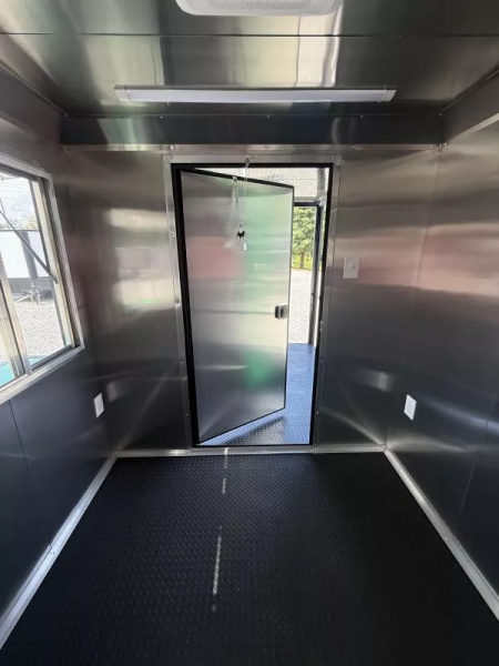 New 2026 All World Trailers 7X16 TA CONCESSION BBQ TRAILER Vending / Concession Trailer