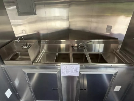 New 2026 All World Trailers 7X16 TA CONCESSION BBQ TRAILER Vending / Concession Trailer