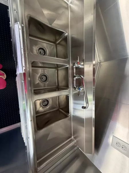 New 2026 All World Trailers 7X16 TA CONCESSION BBQ TRAILER Vending / Concession Trailer