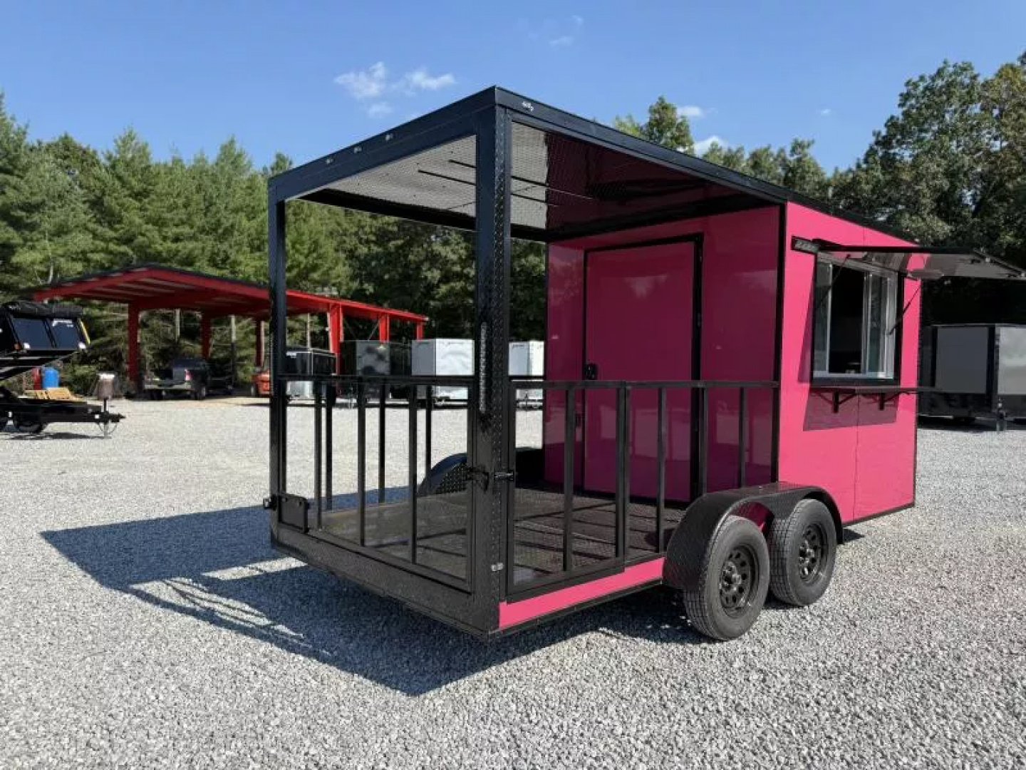 New 2026 Coast 2 Coast 7X16 TA BBQ CONCESSION Vending / Concession Trailer