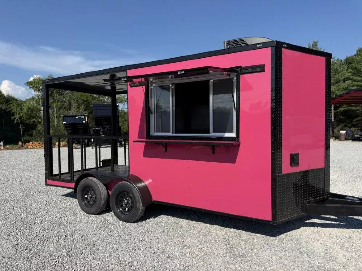 New 2026 Coast 2 Coast 7X16 TA BBQ CONCESSION Vending / Concession Trailer