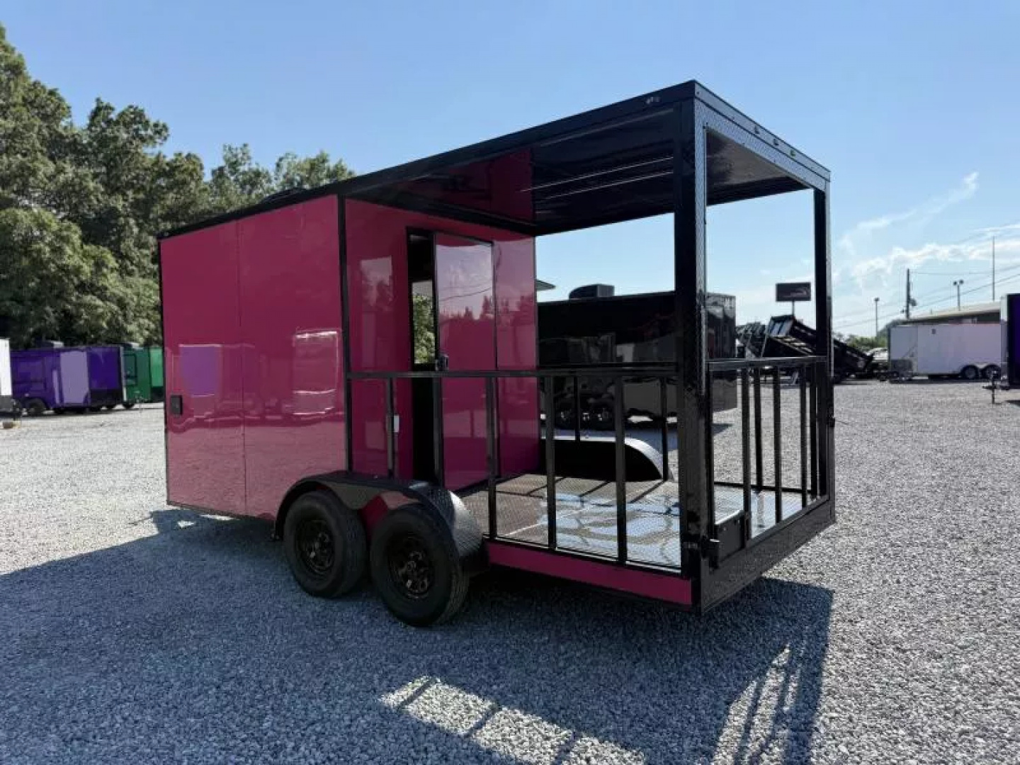 New 2026 Coast 2 Coast 7X16 TA BBQ CONCESSION Vending / Concession Trailer