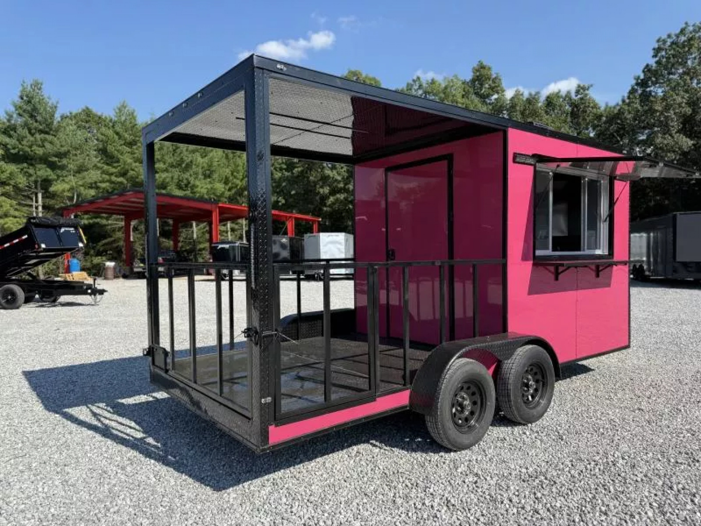 New 2026 Coast 2 Coast 7X16 TA BBQ CONCESSION Vending / Concession Trailer
