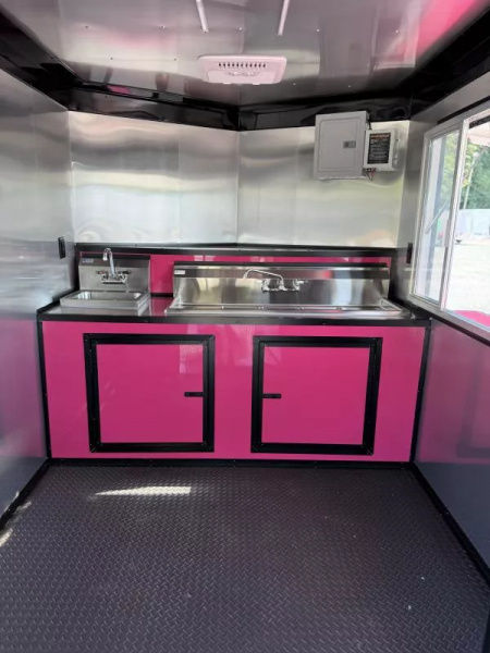 New 2026 Coast 2 Coast 7X16 TA BBQ CONCESSION Vending / Concession Trailer