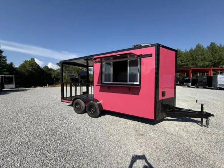 New 2026 Coast 2 Coast 7X16 TA BBQ CONCESSION Vending / Concession Trailer