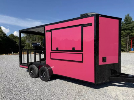New 2026 Coast 2 Coast 7X16 TA BBQ CONCESSION Vending / Concession Trailer