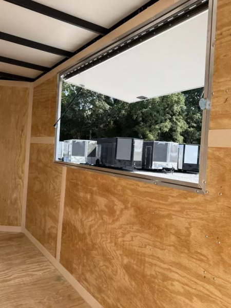 New 2026 Homesteader Trailers 6X12 IS (BARN DOORS) CONCESSION WINDOW Vending / Concession Trailer