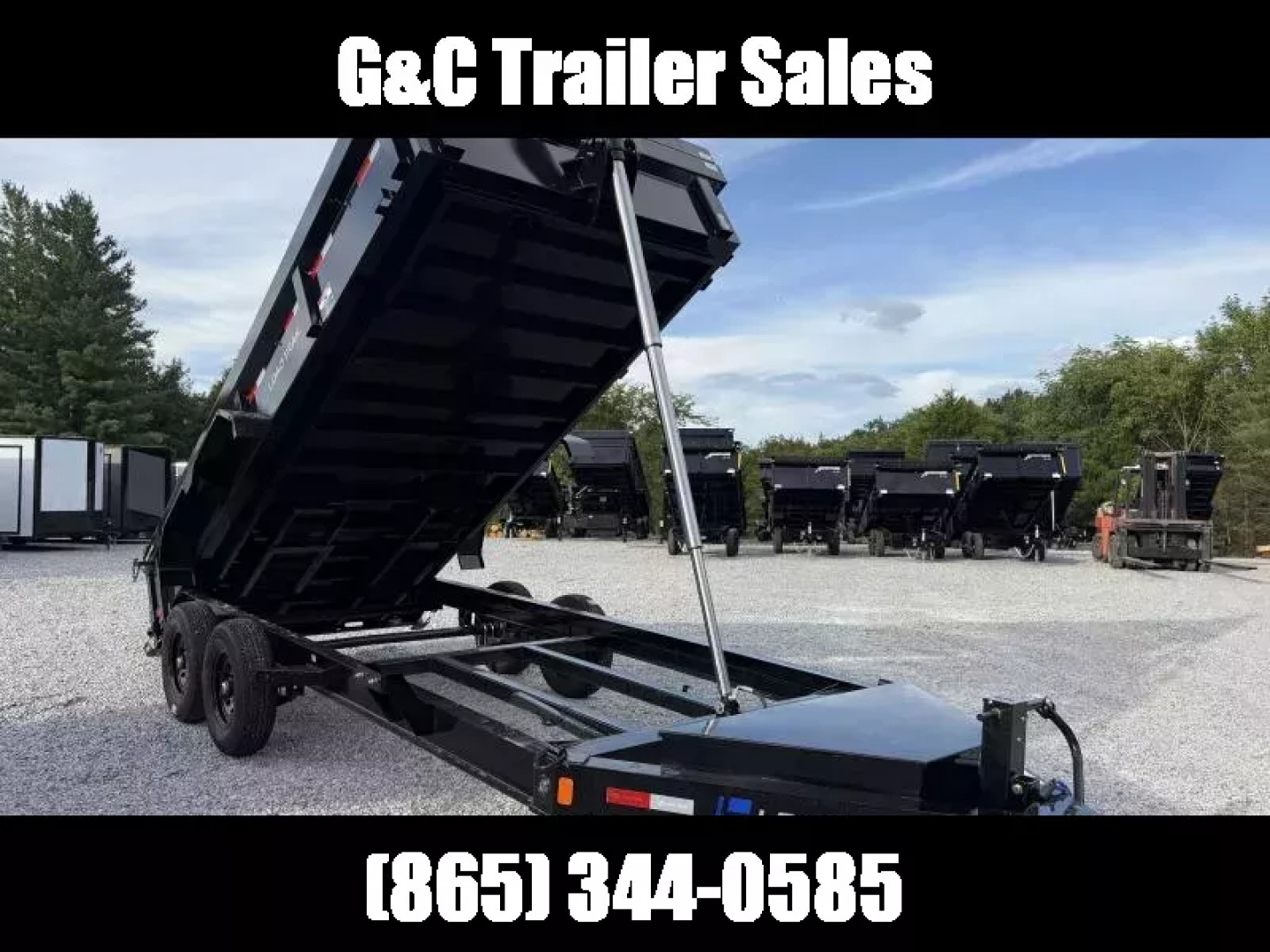 New 2026 LOAD TRAIL 7X16 TANDEM AXLE DUMP LOW-PRO DUMP (2FT WALL) (14K GVWR)
