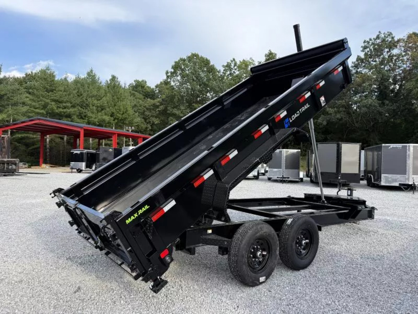 New 2026 LOAD TRAIL 7X16 TANDEM AXLE DUMP LOW-PRO DUMP (2FT WALL) (14K GVWR)