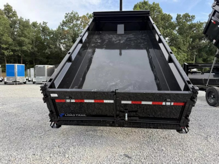New 2026 LOAD TRAIL 7X16 TANDEM AXLE DUMP LOW-PRO DUMP (2FT WALL) (14K GVWR)
