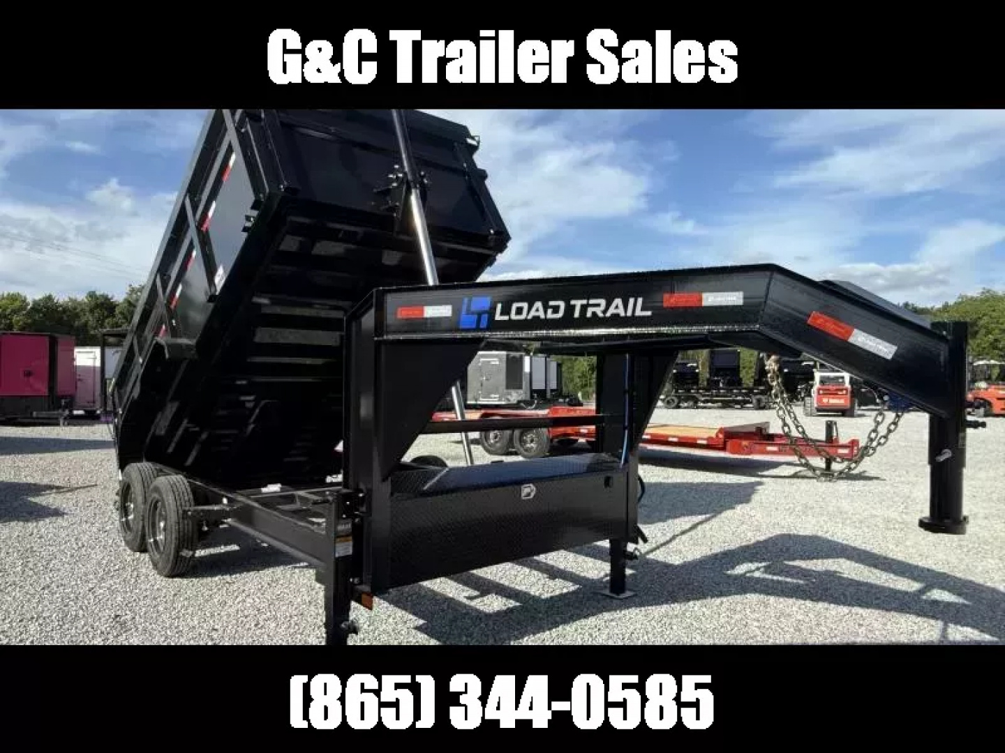 New 2026 LOAD TRAIL 7X14 GOOSENECK (4FT WALL) TANDEM AXLE GOOSENECK LOW-PRO DUMP (16K GVWR)