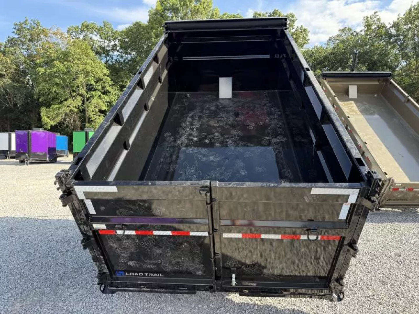 New 2026 LOAD TRAIL 7X14 GOOSENECK (4FT WALL) TANDEM AXLE GOOSENECK LOW-PRO DUMP (16K GVWR)