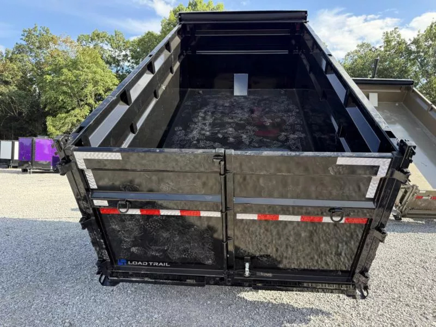 New 2026 LOAD TRAIL 7X14 GOOSENECK (4FT WALL) TANDEM AXLE GOOSENECK LOW-PRO DUMP (16K GVWR)