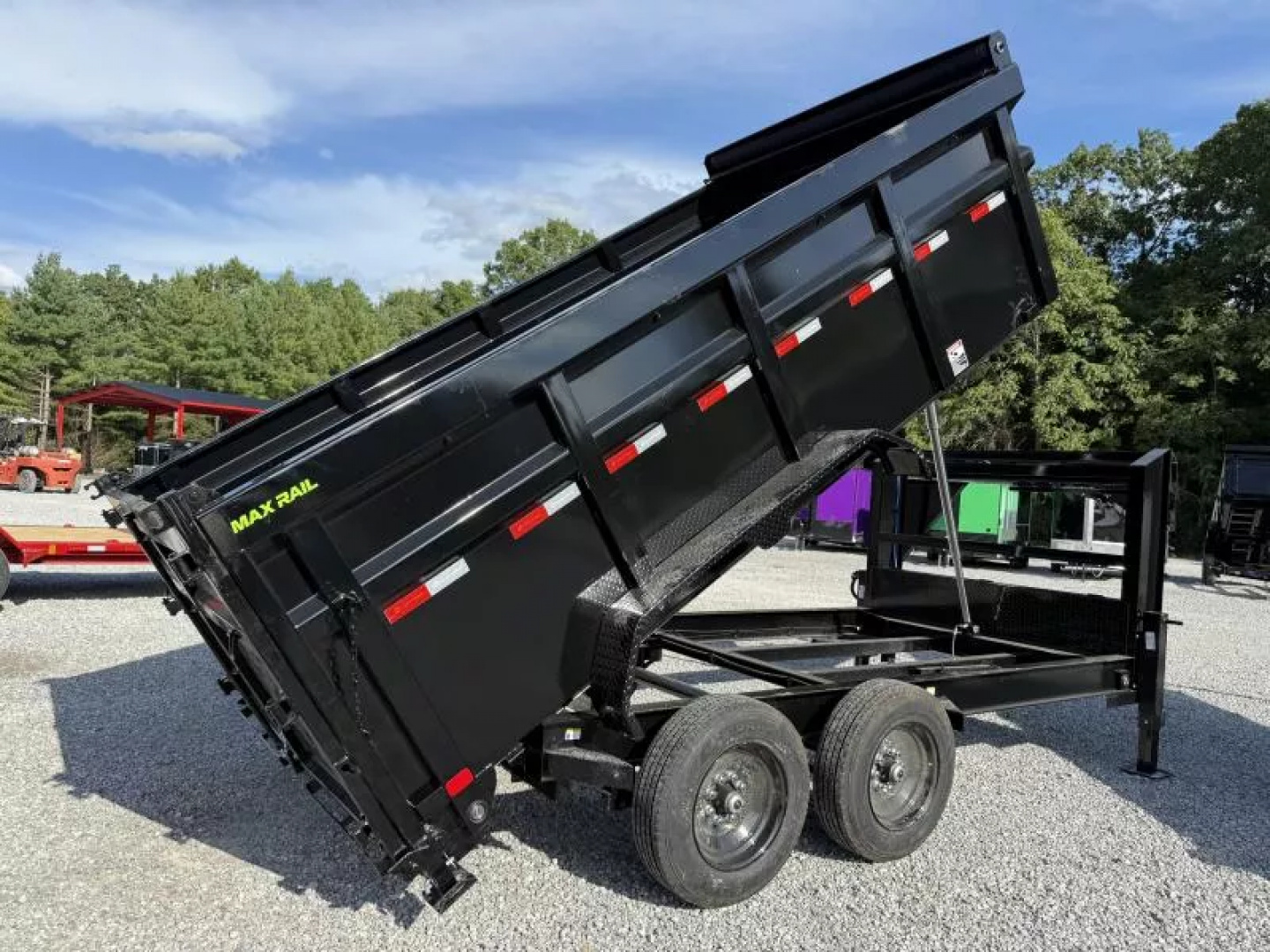 New 2026 LOAD TRAIL 7X14 GOOSENECK (4FT WALL) TANDEM AXLE GOOSENECK LOW-PRO DUMP (16K GVWR)