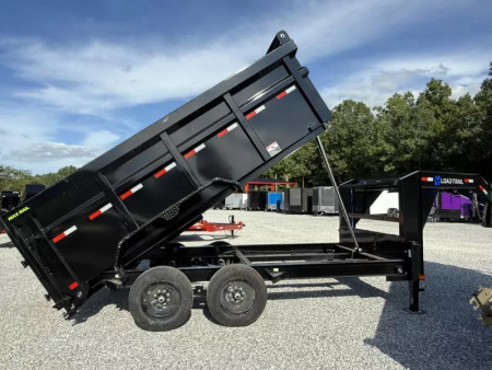 New 2026 LOAD TRAIL 7X14 GOOSENECK (4FT WALL) TANDEM AXLE GOOSENECK LOW-PRO DUMP (16K GVWR)