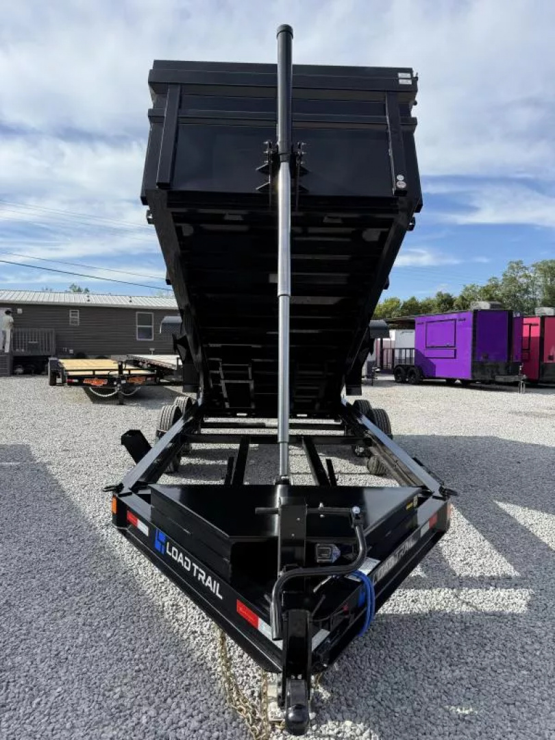 New 2026 LOAD TRAIL 7X16 (4FT WALL) DUMP TRAILER (16K GVWR)