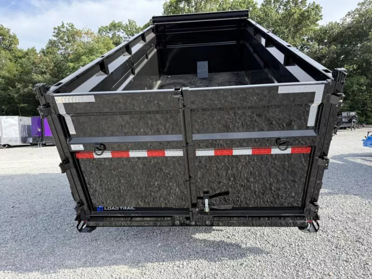 New 2026 LOAD TRAIL 7X16 (4FT WALL) DUMP TRAILER (16K GVWR)