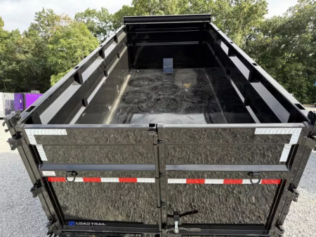 New 2026 LOAD TRAIL 7X16 (4FT WALL) DUMP TRAILER (16K GVWR)
