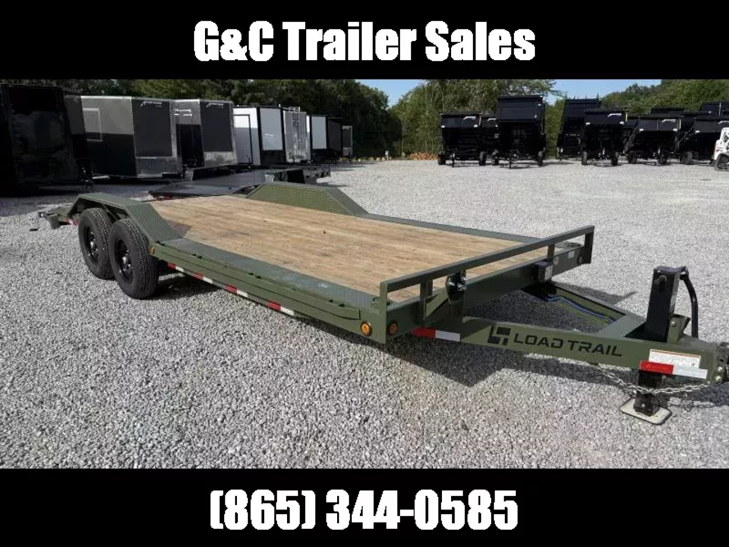 New 2026 LOAD TRAIL 102X20 TANDEM AXLE CARHAULER (14K GVWR)