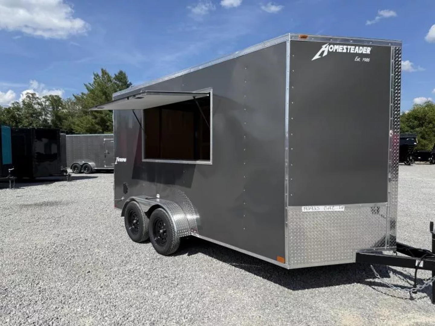 New 2026 Homesteader Trailers 7X14 IT (7FT) CONCESSION Vending / Concession Trailer