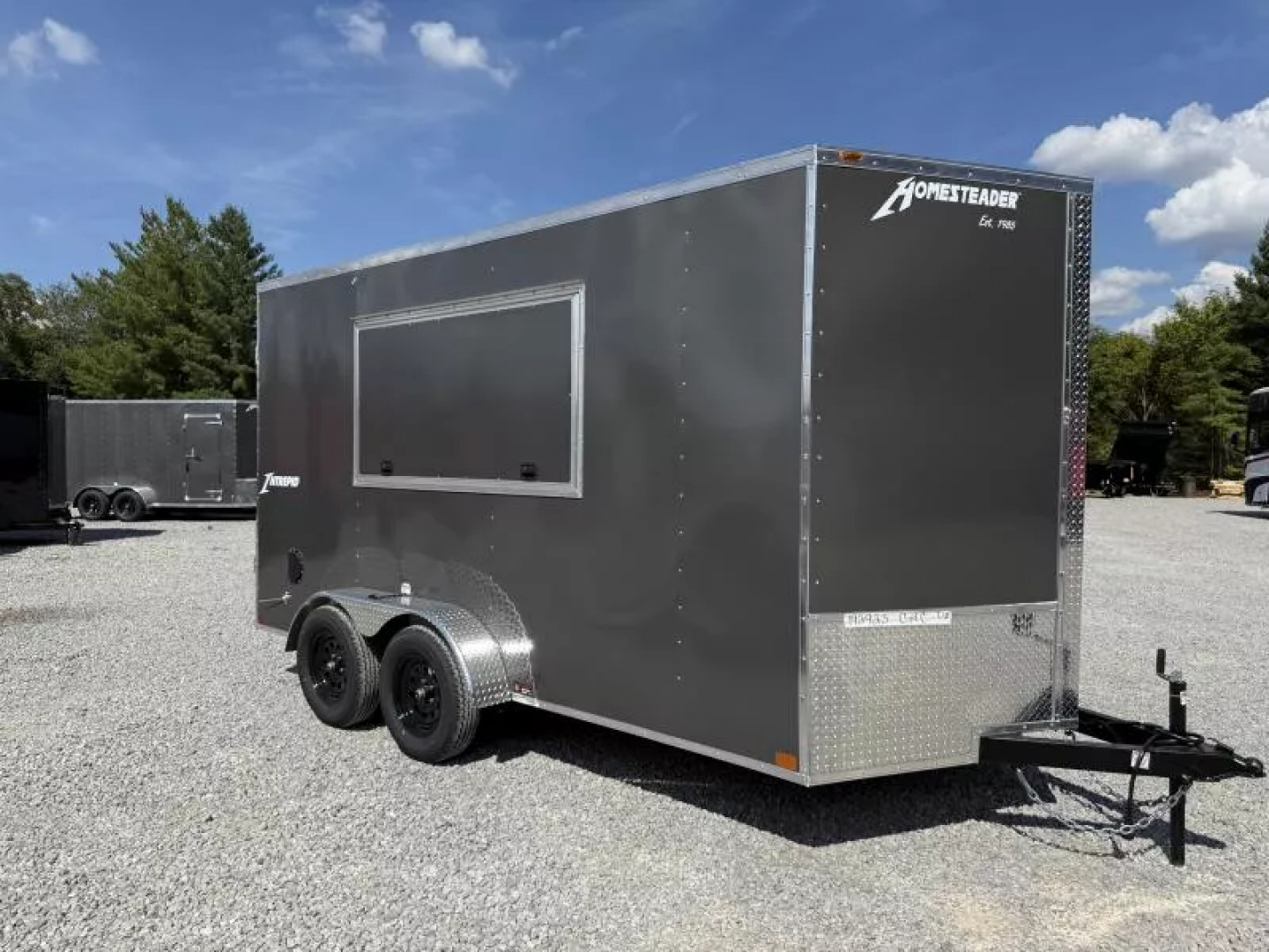 New 2026 Homesteader Trailers 7X14 IT (7FT) CONCESSION Vending / Concession Trailer