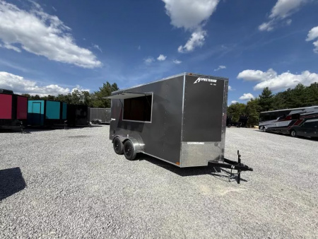 New 2026 Homesteader Trailers 7X14 IT (7FT) CONCESSION Vending / Concession Trailer