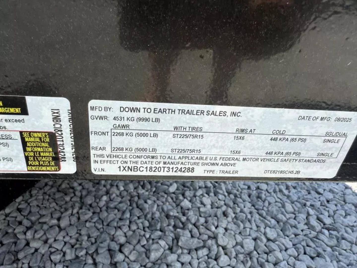 New 2026 Down 2 Earth Trailers 7X18 STEEL DECK CAR HAULER (10K GVWR)