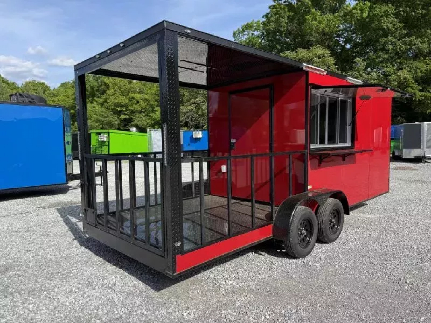 New 2026 Coast 2 Coast 7X20 BBQ CONCESSION BBQ Trailer