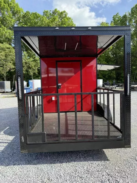 New 2026 Coast 2 Coast 7X20 BBQ CONCESSION BBQ Trailer