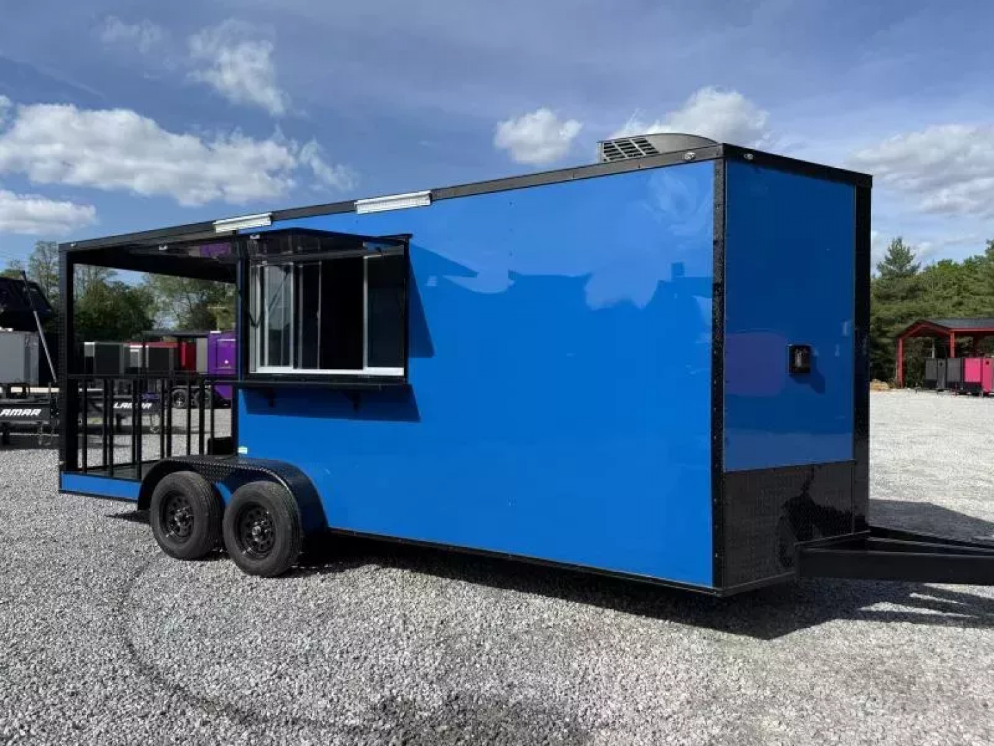 New 2026 Coast 2 Coast 7X20 BBQ CONCESSION BBQ Trailer