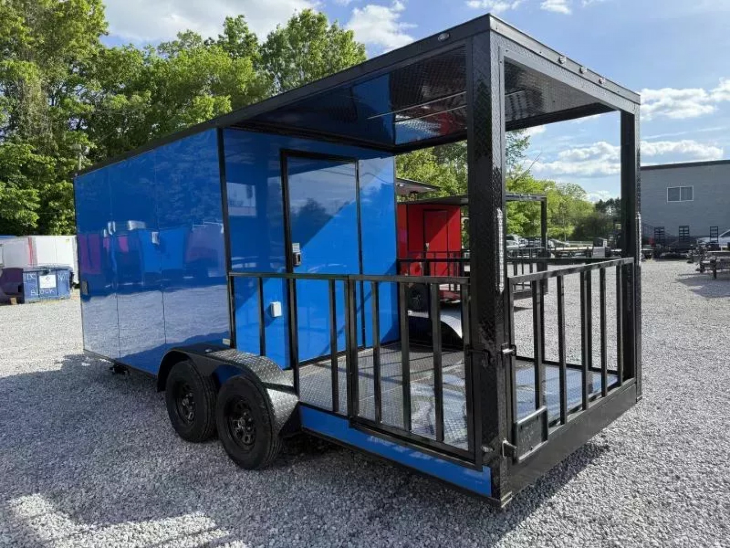 New 2026 Coast 2 Coast 7X20 BBQ CONCESSION BBQ Trailer