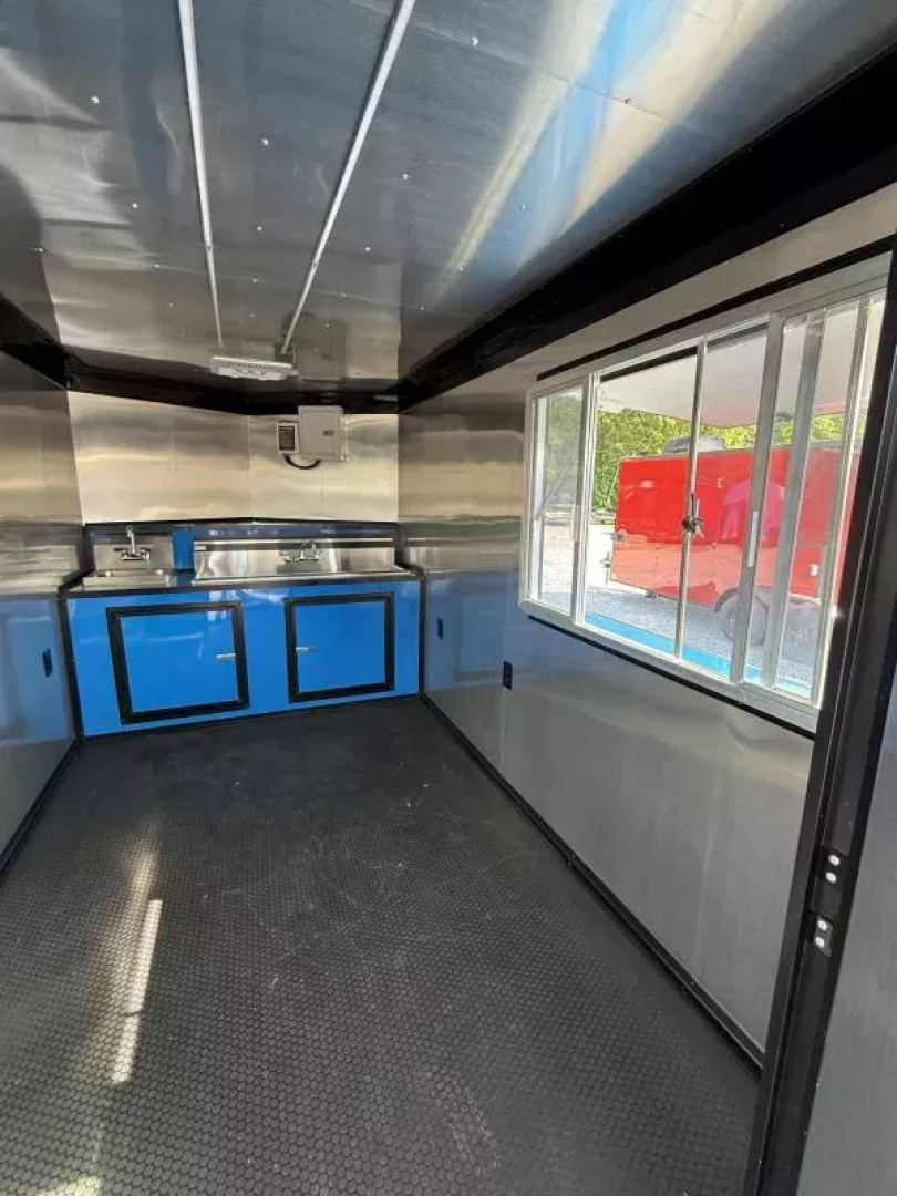 New 2026 Coast 2 Coast 7X20 BBQ CONCESSION BBQ Trailer