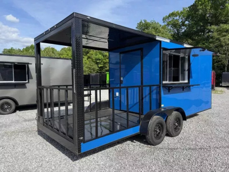 New 2026 Coast 2 Coast 7X20 BBQ CONCESSION BBQ Trailer