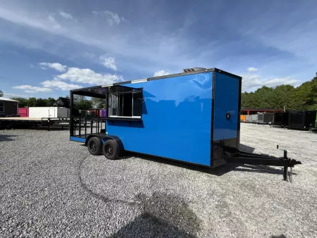 New 2026 Coast 2 Coast 7X20 BBQ CONCESSION BBQ Trailer