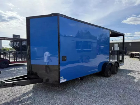 New 2026 Coast 2 Coast 7X20 BBQ CONCESSION BBQ Trailer