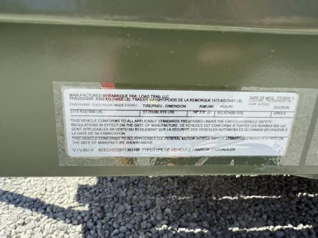 New 2026 LOAD TRAIL 102X20 CAR HAULER 14K GVWR