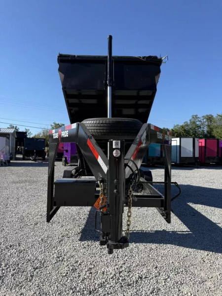 New 2026 Texas Pride Trailers 7X16 (3FT WALLS) GOOSENECK DUMP TRAILER 16K GVWR Dump Trailer