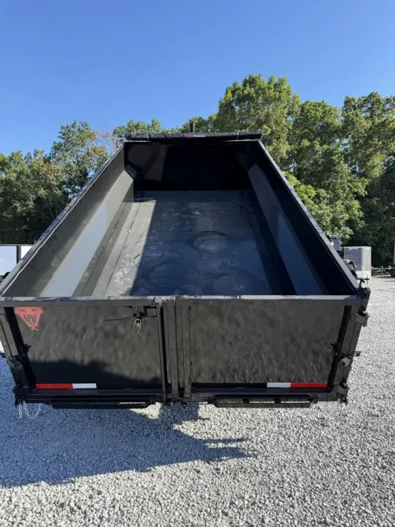 New 2026 Texas Pride Trailers 7X16 (3FT WALLS) GOOSENECK DUMP TRAILER 16K GVWR Dump Trailer
