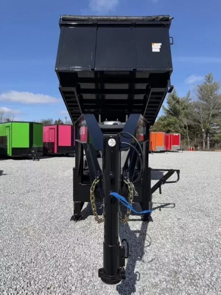 New 2026 Texas Pride Trailers 8x20 (4FT WALLS) GOOSENECK DUMP TRAILER 26K GVWR Dump Trailer