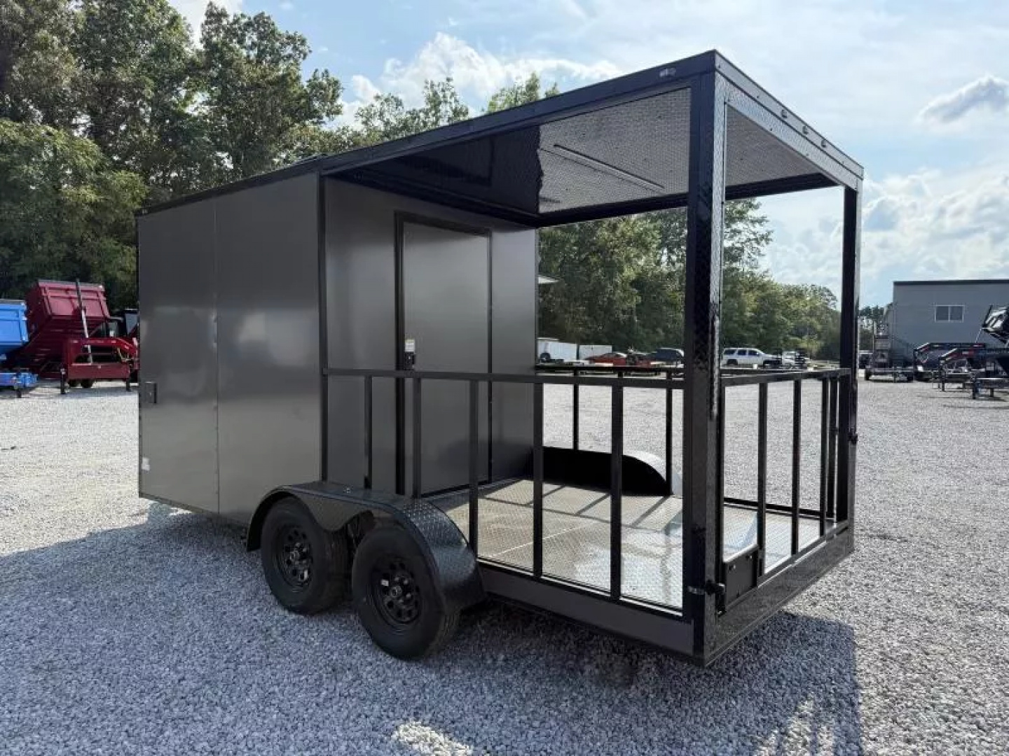 New 2026 Coast 2 Coast 7X16 TA BBQ CONCESSION Vending / Concession Trailer