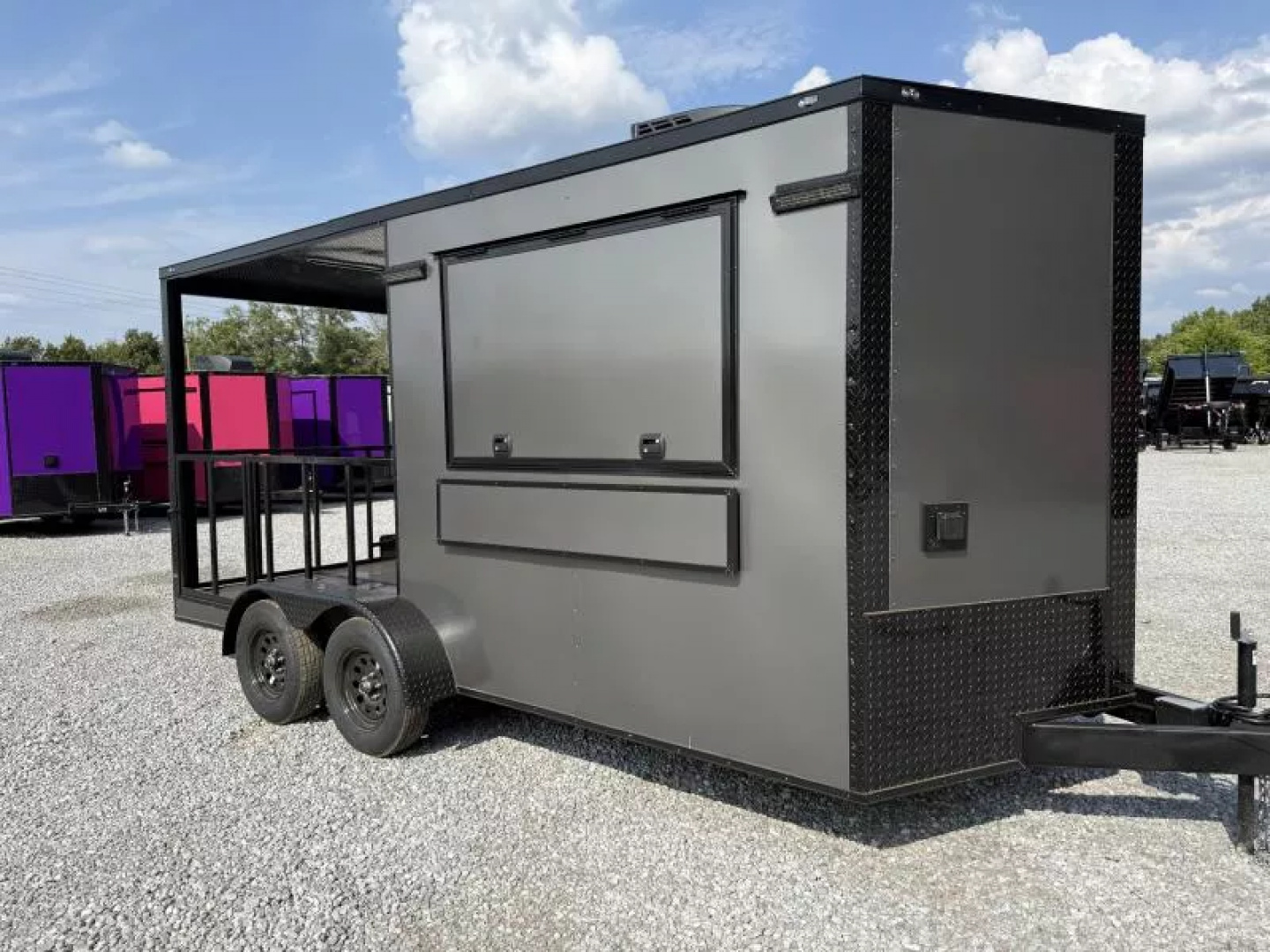 New 2026 Coast 2 Coast 7X16 TA BBQ CONCESSION Vending / Concession Trailer