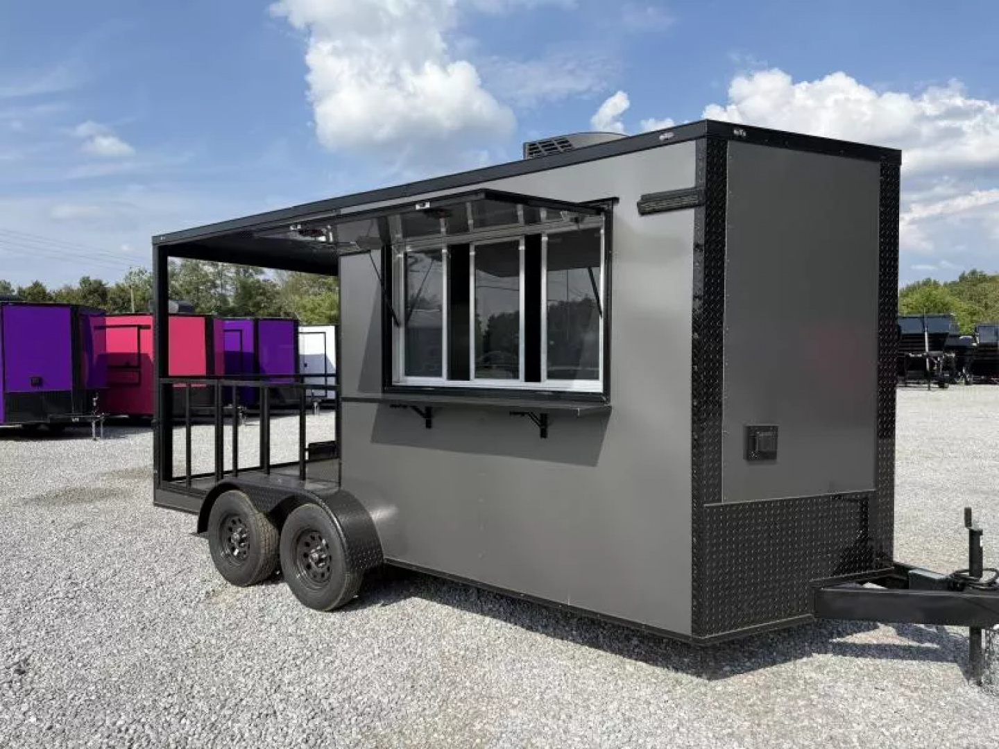 New 2026 Coast 2 Coast 7X16 TA BBQ CONCESSION Vending / Concession Trailer