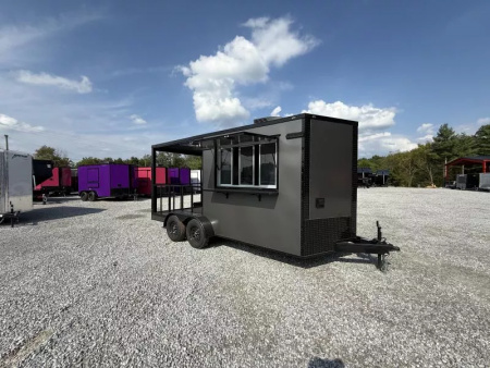 New 2026 Coast 2 Coast 7X16 TA BBQ CONCESSION Vending / Concession Trailer