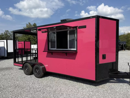 New 2026 Coast 2 Coast 7X18 TA BBQ CONCESSION  Vending / Concession Trailer