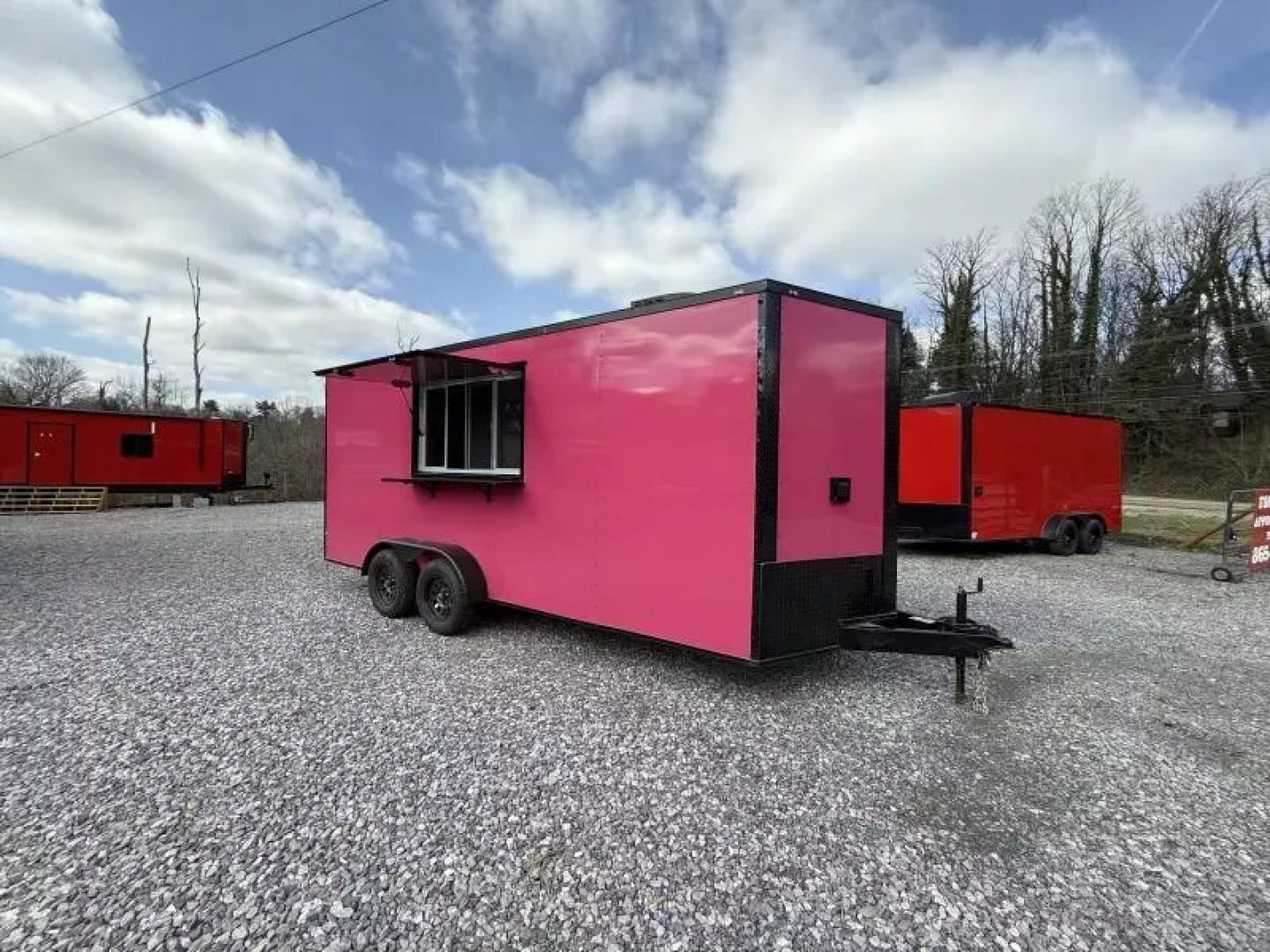 New 2026 Coast 2 Coast 7X18 TA  CONCESSION Vending / Concession Trailer