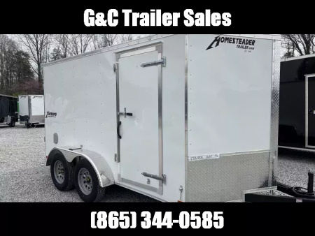 New 2026 Homesteader Trailers 7X12 IT (BARN DOORS) Cargo / Enclosed Trailer