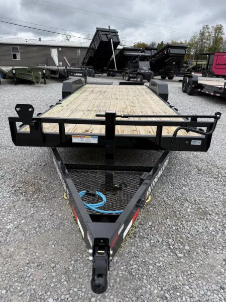 New 2026 PJ Trailers 7X22 EQUIPMENT TRAILER 16K GVWR (MEGA RAMPS) Equipment Trailer