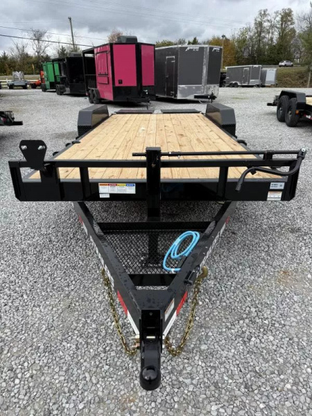 New 2026 PJ Trailers 7X20 EQUIPMENT TRAILER 14K GVWR (MEGA RAMPS) Equipment Trailer