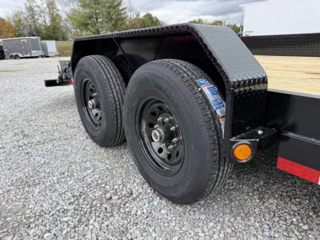 New 2026 PJ Trailers 7X20 EQUIPMENT TRAILER 14K GVWR (MEGA RAMPS) Equipment Trailer