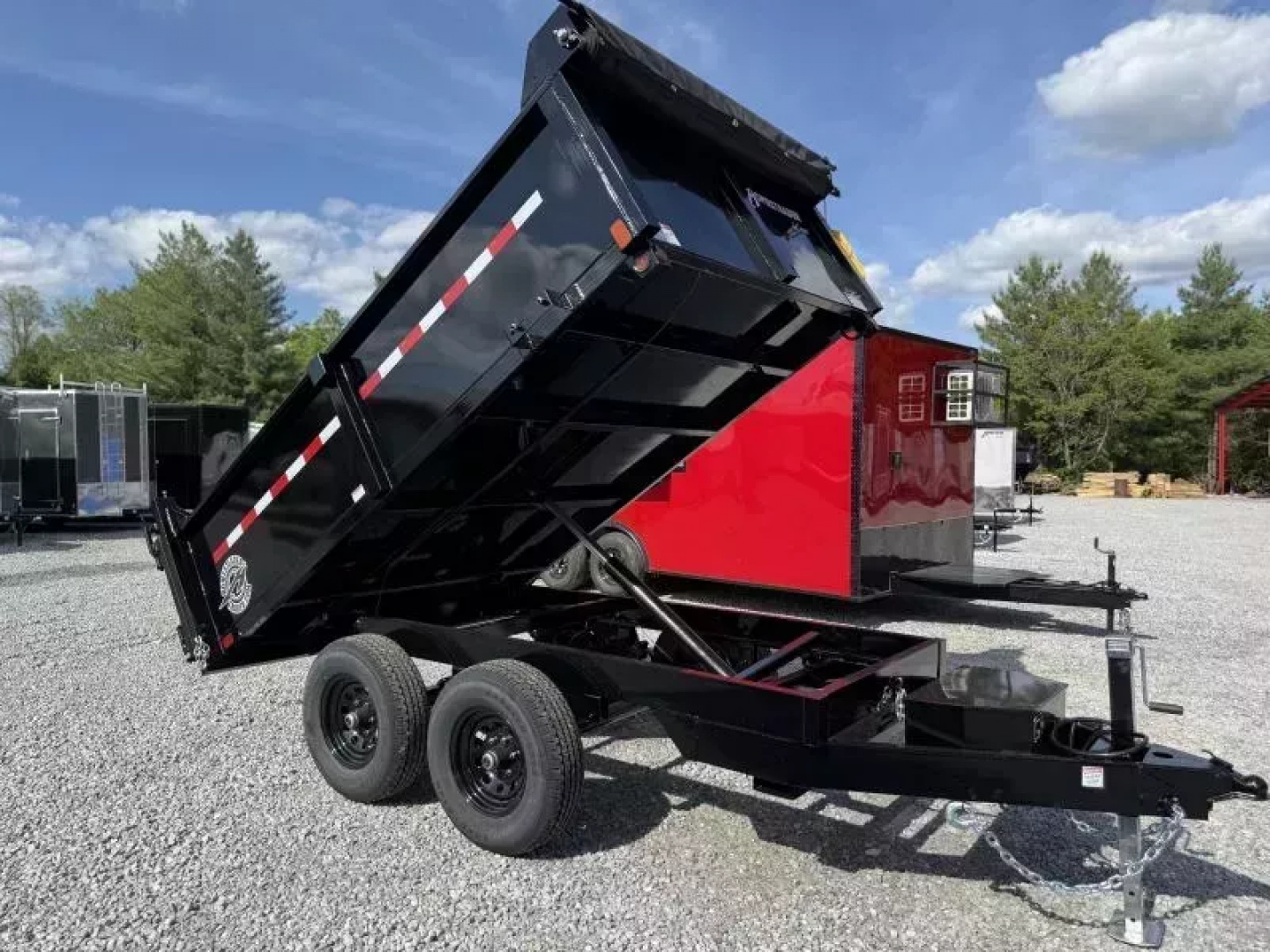 New 2026 Homesteader Trailers 6X10 MB Dump Trailer